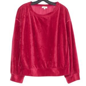 Umgee Womens Sweatshirt Fleece Y2K Boho Cozy Kawaii Lolita Girly Soft Medium IK